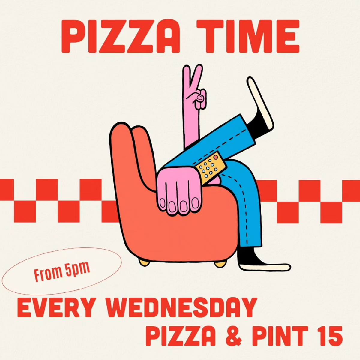 Wednesday Pizza Offer